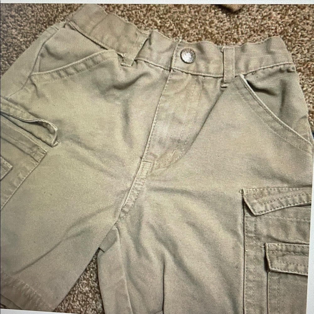 Baby Headquarters khaki cargo shorts 18M